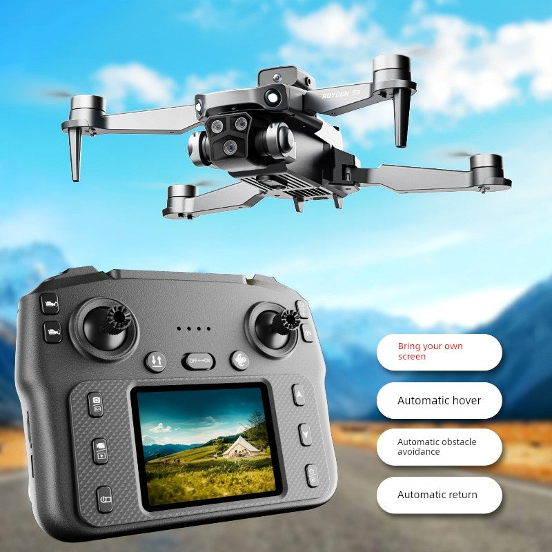 2025 New Arrival Remote Control Aircraft Kids UAV Toy Professional HD Aerial Photography Primary School Student Small Aircraft