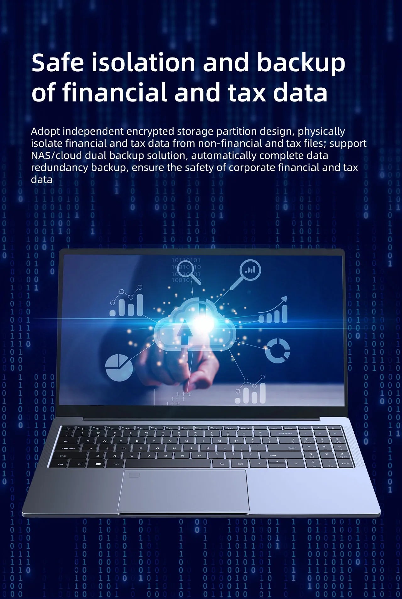 Adreamer 15.6 Inch Laptop Intel Core i5 1135G7 Portable Notebook 8/16/32GB RAM 256/512/1024 SSD Office PC - German Keyboard