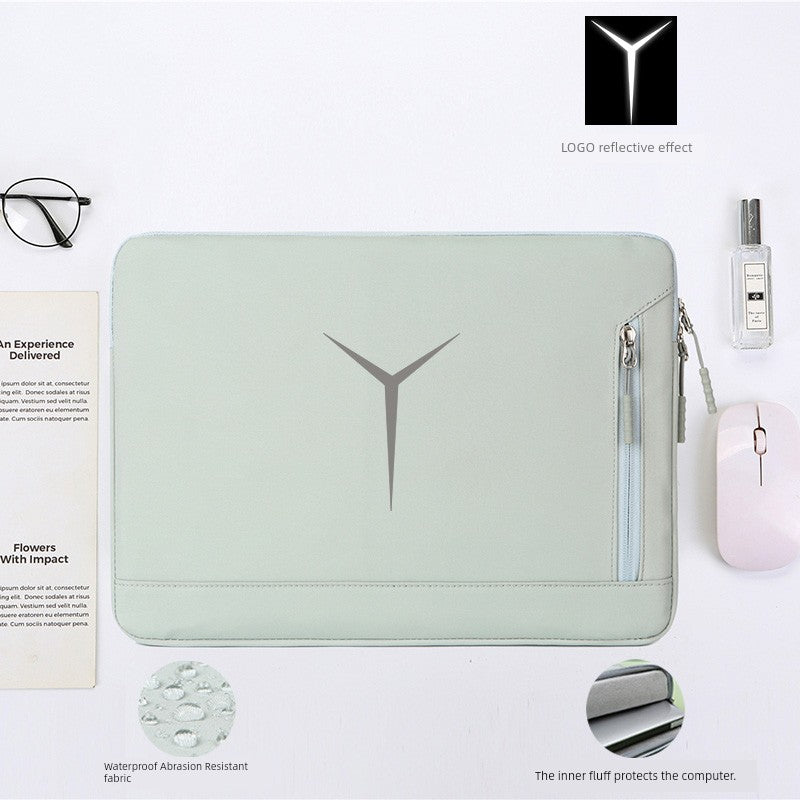 Gaming Notebook Applicable to Lenovo Saver R9000p Laptop Bag Liner Bag 2023 Y9000/7000x/K Waterproof Bubble Wrap Fleece-lined Protective Case 15.6-Inch Drop-Resistant