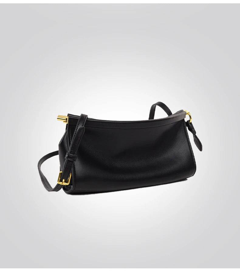 Fashionable Crossbody Bag for Women, Lightweight and Versatile Shoulder Bag, Mobile Phone Bag, Color-Blocking Design, Niche High-End Commuter Bag