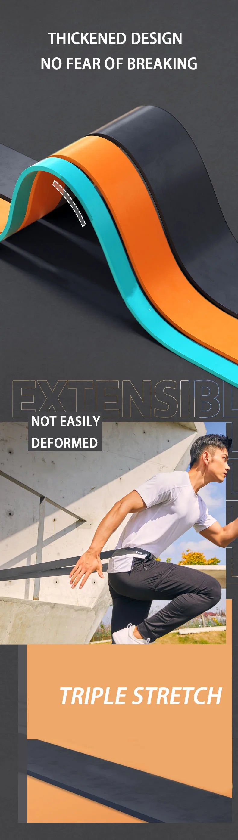 Resistance Band Heavy Duty Latex Sports Elastic Belt Pull Up Assist Bands For Pilates Workout Out Fitness Shape Body Home Gym