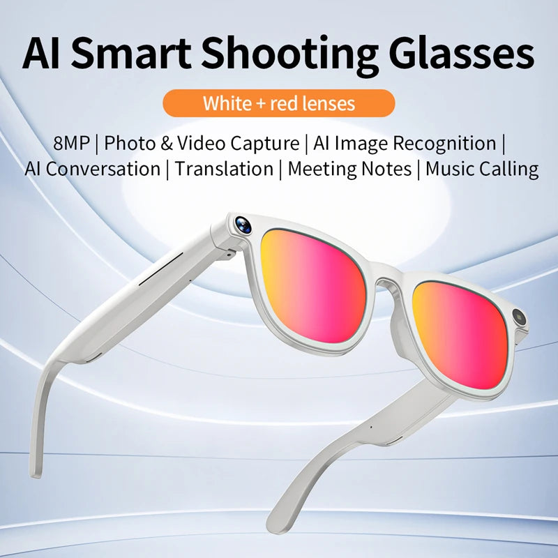 Intelligent Ai Translation Sunglasses 800w Shooting Glasses take photos