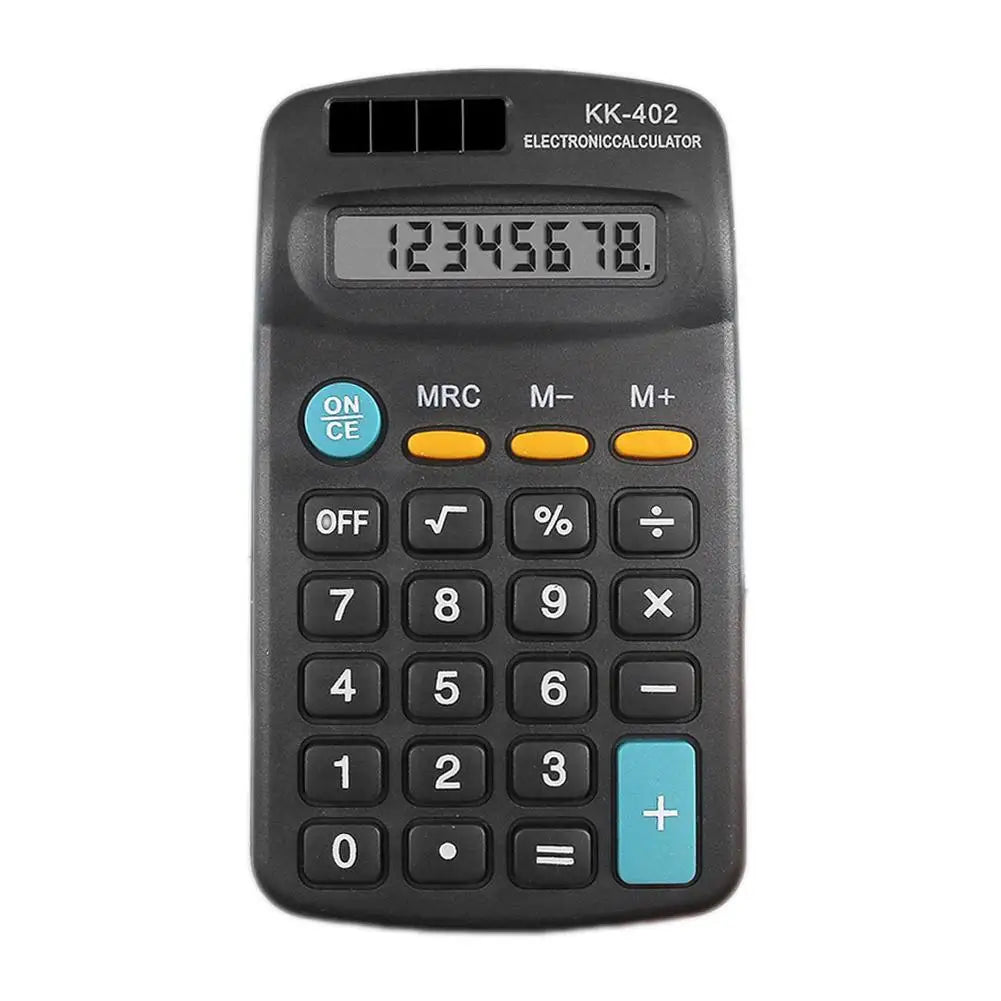 8 Digits Standard Electronic Calculators With Large LCD Display Battery Powered Calculator For Home Office School Financial Tool