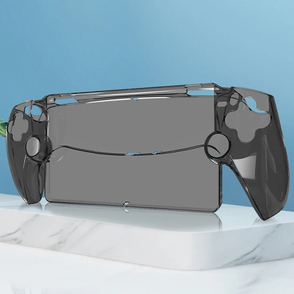 Transparent Protective Shell Case for PS5 Portal Sleeve Skin Anti-Scratch Handheld Game Console Cover for PlayStation 5 Portal