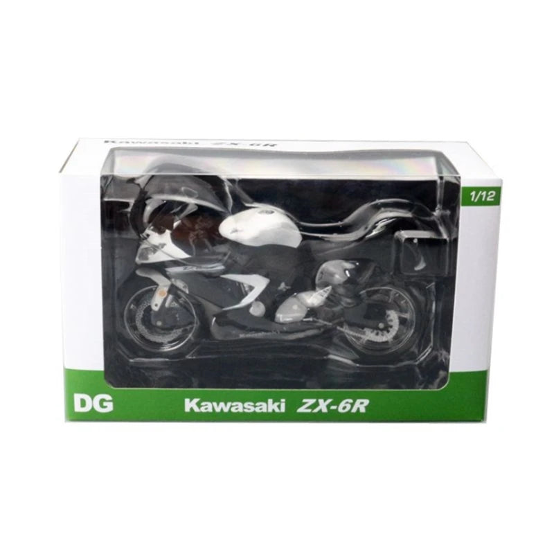 1/12 Kawasaki Ninja Z800 Alloy Racing Cross-country Motorcycle Model Simulation Metal Toy Street Motorcycle Model Childrens Gift