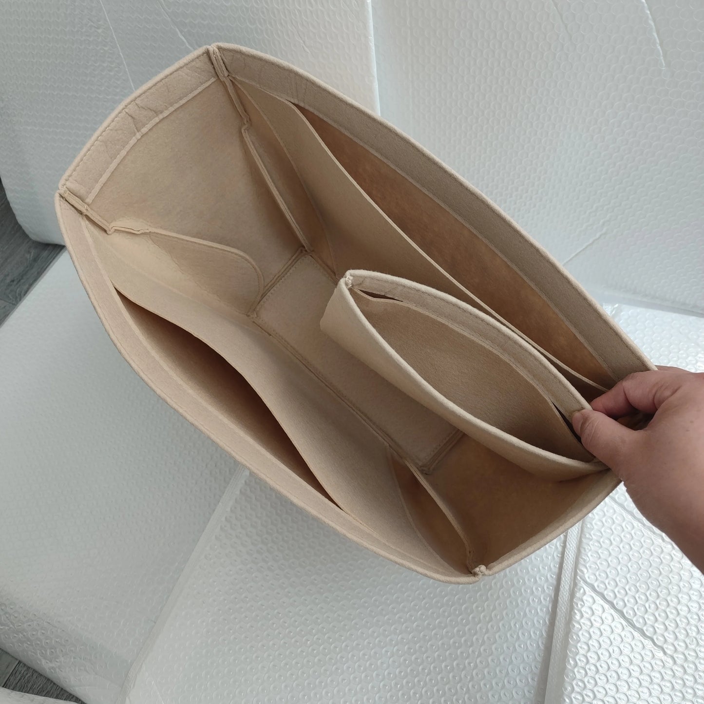 Inner Liner Purse Fit For Cyme Mini Tote , Insert Organizer For Cyme Tote Bag ,Lining Storage Pouch And Organization