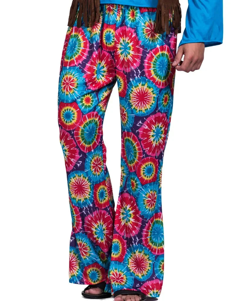 2025 Halloween Costume d'Halloween pour Homme, Ensemble Pantalon, Chemise, Frange, Cadre en Verre, Collier, Chapeau Rasta