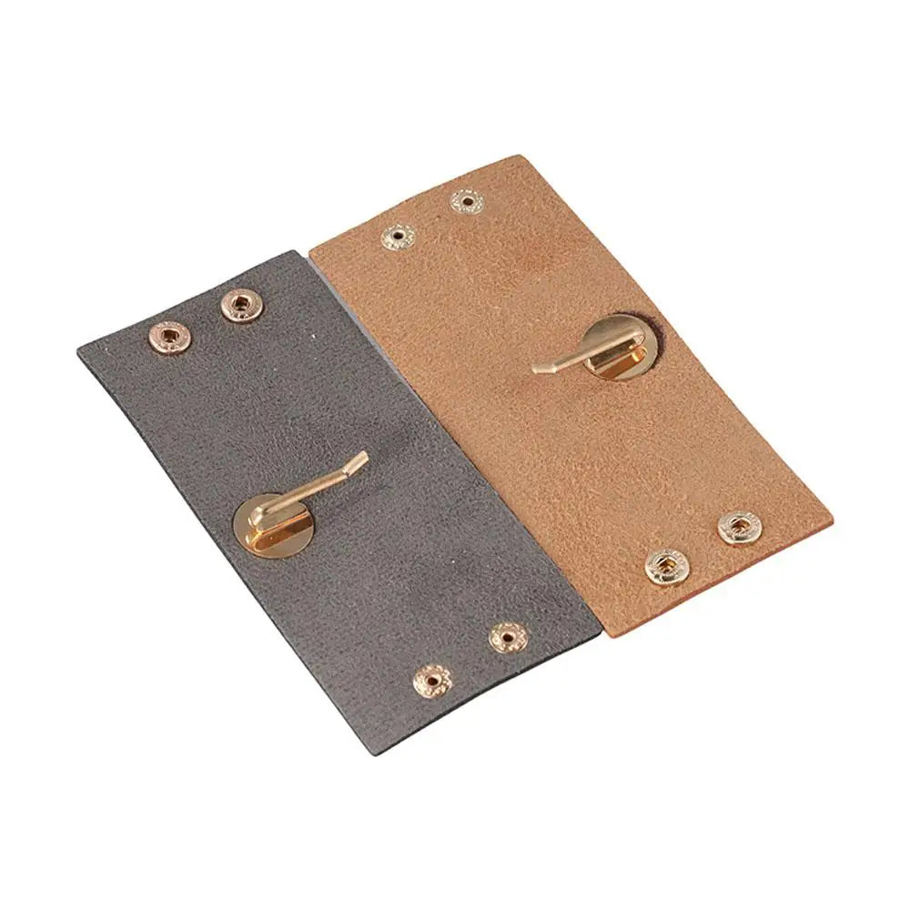 Hair Accessories Girl's Headwear Hair Wrap Korean Style Hair Cuff Ponytail Holder PU Leather Hair Band Women's hair clips