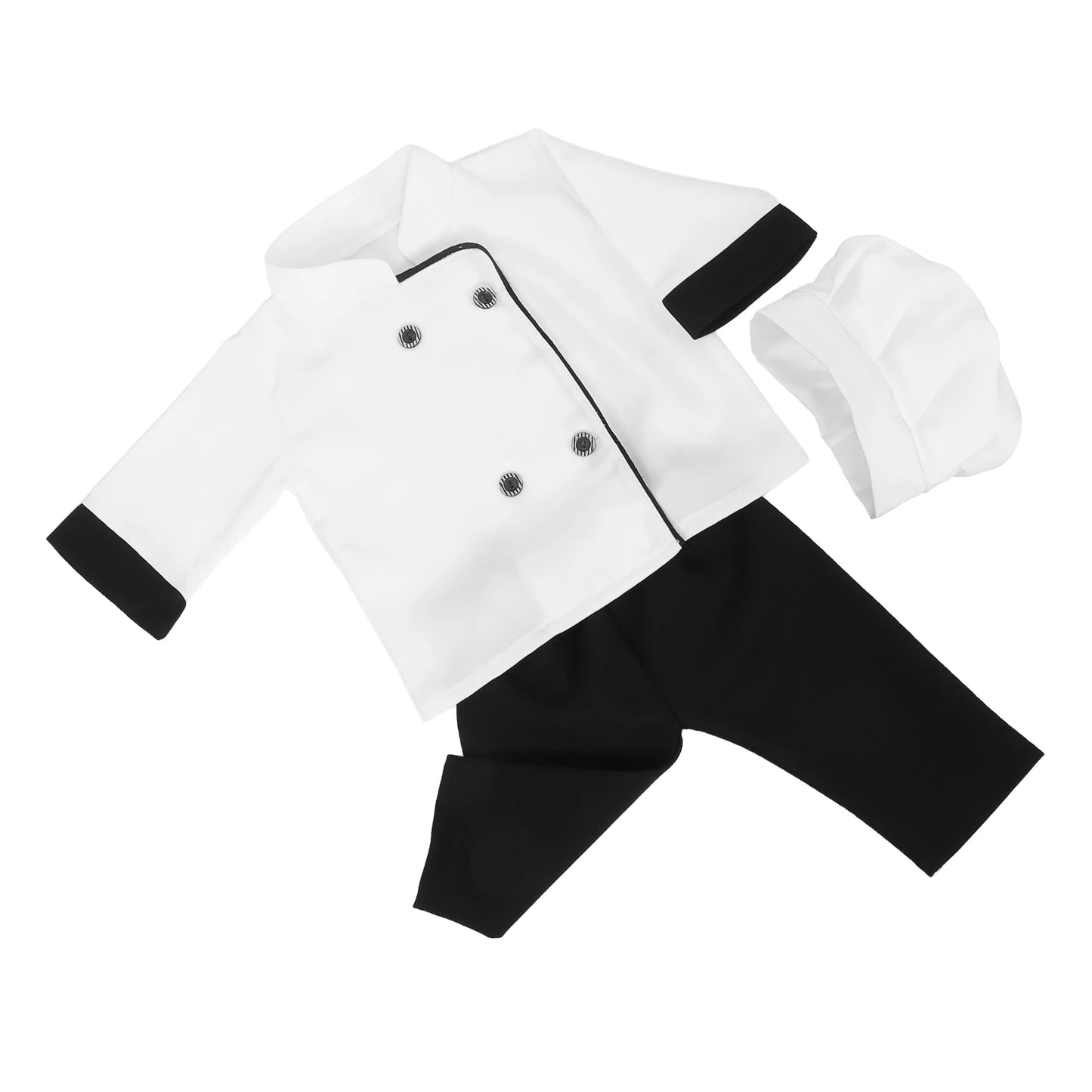Baby Photography Clothing Newborn Outfits for Photoshoot Chef Clothes Girls Suit Props Costume Polyester Boy Infant Child