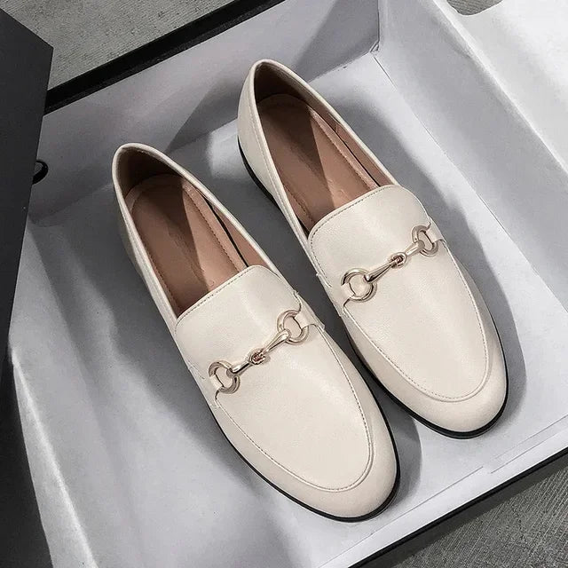 Womens Shoes Flats Loafers Ladies Leather Brand Sneakers Women Designer Flat Ladies Shoes Woman Luxury Female Shoes for Women