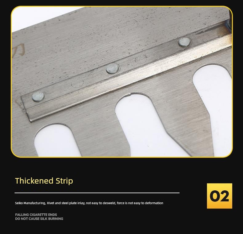 Tile Serrated Spatula Square Tooth Toothed Plastering Knife Paving Tile Plastering Knife Flat Gray Batch Ash Spoon Masonry Tool