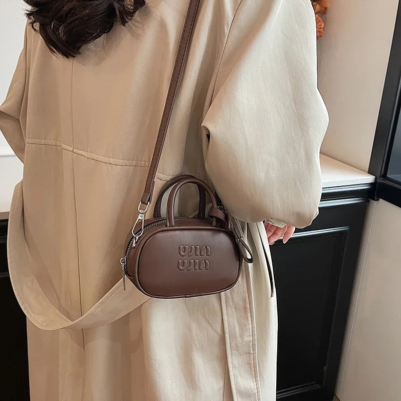 Luxury Brand Women Bag 2024 Winter Mini Crossbody Bag Purse Fashion Simple Handbag Satchel High Quality Lady Small Shoulder Bags