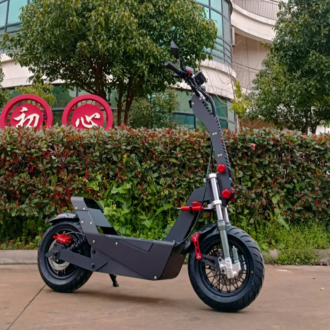 Racing Electric Scooter 72v 15000w QS Motor 16inch Tyre Fast Speed 110-140KMH Battery 50-60ah Range 120-180KM Electric Scooter