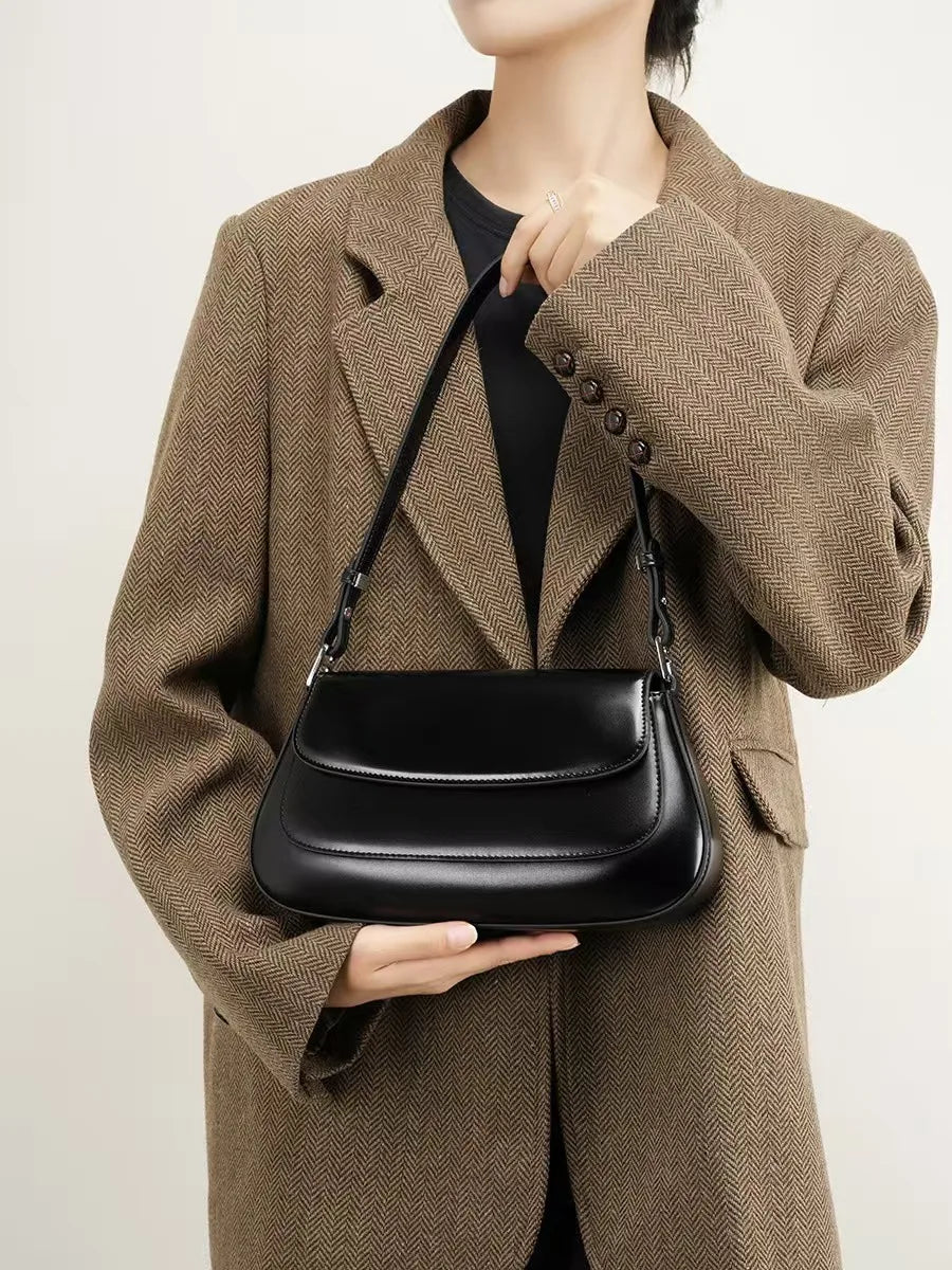 Luxury Designer Women Shoulder Crossbody Bags Small Pu Leather Trend Female Underarm Bag Fashion Ladies Flap Handbags Bolsas