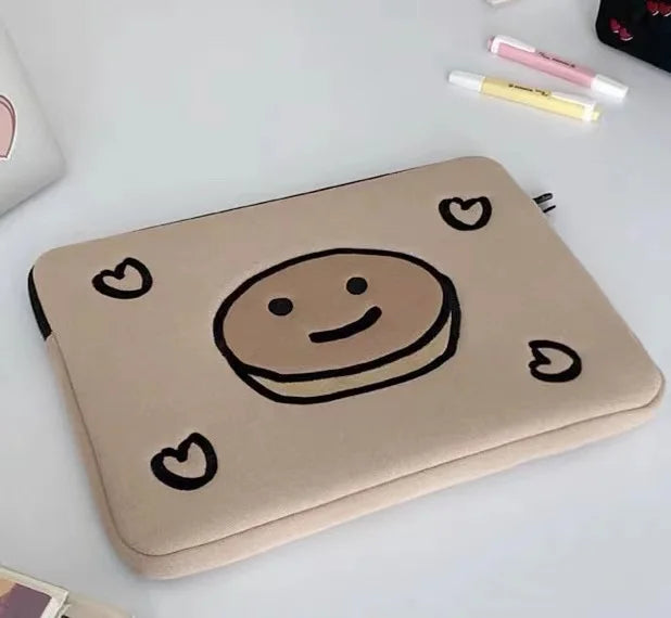 Cute Laptop Sleeves Carring Case 13 13.6 15 15.6 Inch Computer Bags for Macbook airM1 13.3 PRO14 15 Inch ASUS HP Liner Sleeve