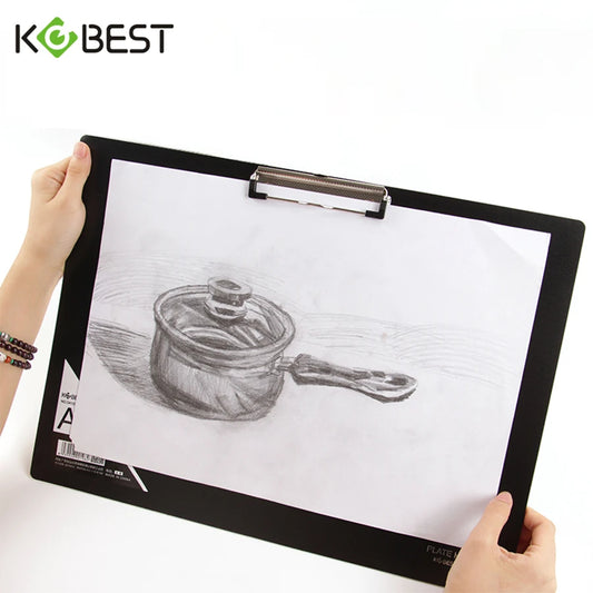 A3 Clipboard - Outdoor Sketching Clipboard, 8K Drawing Board Clip, Student Writing Pad, Office Document Holder