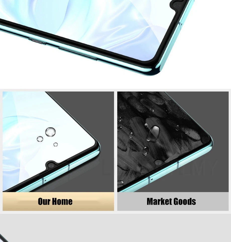 2Pcs Tempered Glass For Honor 20 9C 7C 7A Pro 8C 20S 9 10 90 70 50 Lite 30i 10i 9X 9A 8S 8X 8A 7X X7 X9 Screen Protector Cover