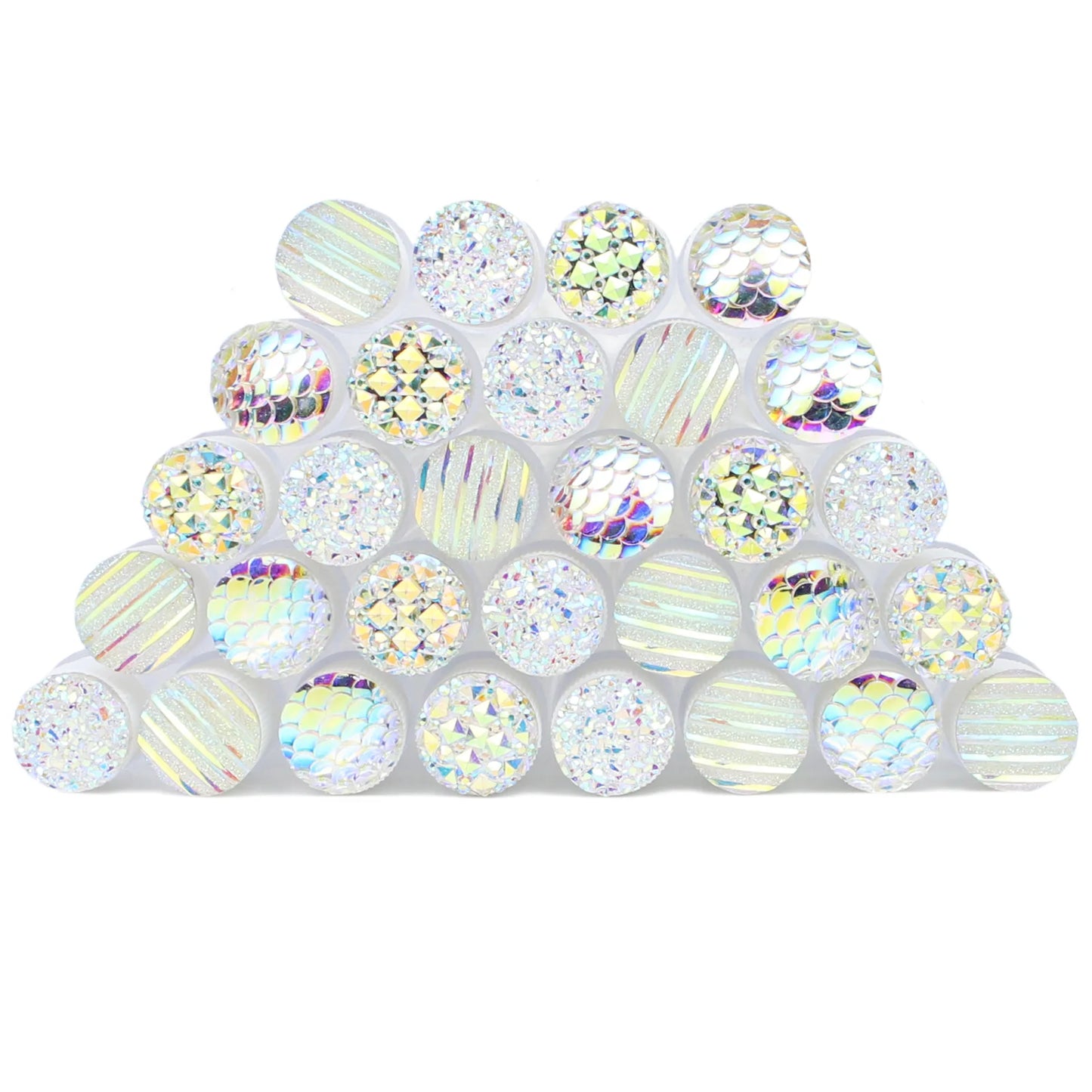 Mascara Wands Tube 30pcs Reusable Lash Spoolies Tube Eyelash Brush Tubes Makeup Brush Spoolies Lash Extension Brushes Applicator