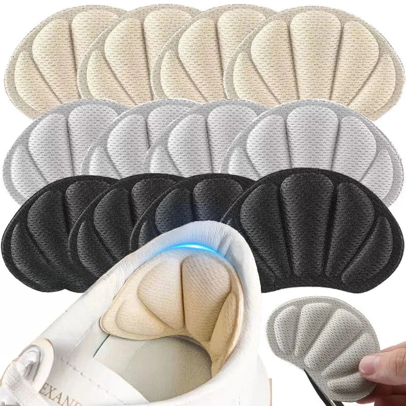12pcs Foot Care Self-Adhesive Heel Protector Sticker Insoles for Sport Running Shoes Pad Adjustable Heel Liner Pain Relief pads