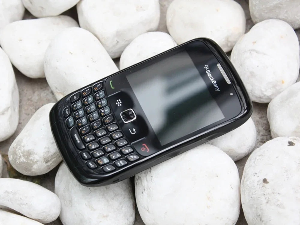 Original Blackberry 8520 Curve 2G Mobile Phone 2.46'' 2.0MP QWERTY WiFi Bluetooth Cellphone BlackBerryOS SmartPhone