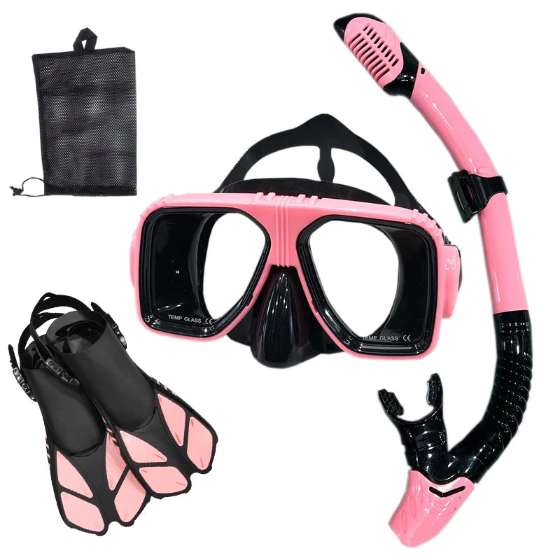 Snorkeling Scuba Diving Mask Free Diving Goggles Silicone Skirt Panoramic Dive Mask For Adults Swimming Snorkeling