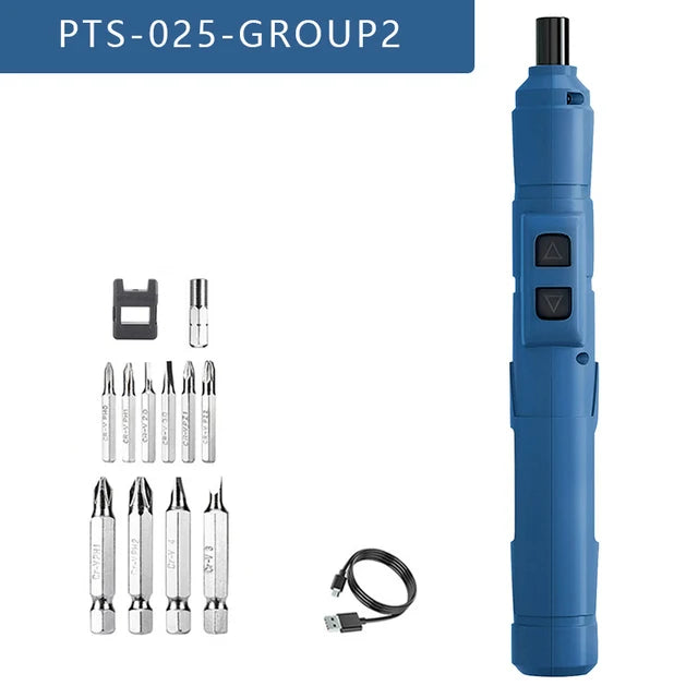 Rechargeable Cordless Electric Screwdriver Mini Drill Power Tools Set Multifuncntion Power Drill Kits Set Household Maintenance