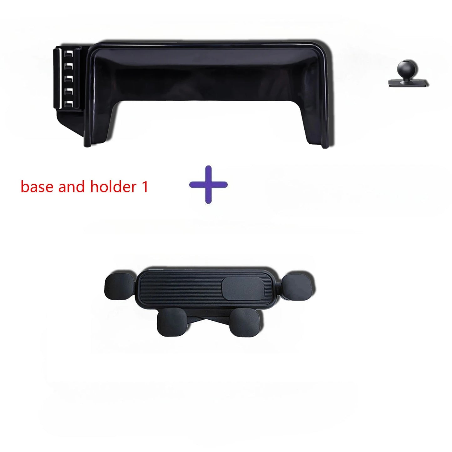 Car Phone Holder For Mercedes-Benz C Class 7-inch W205 2015 2016 2017 2018 GLC 2016 - 2019  Screen Fixed Base Navigation Bracket