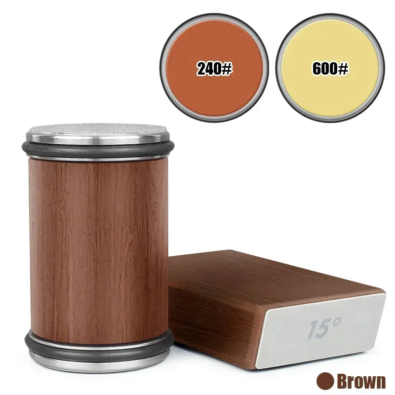 2025 UPgrade Rolling Knife Sharpener 15/20° Angle Magnetic type Base Roller Sharpeners 240-10000# Grindstone Professional tool
