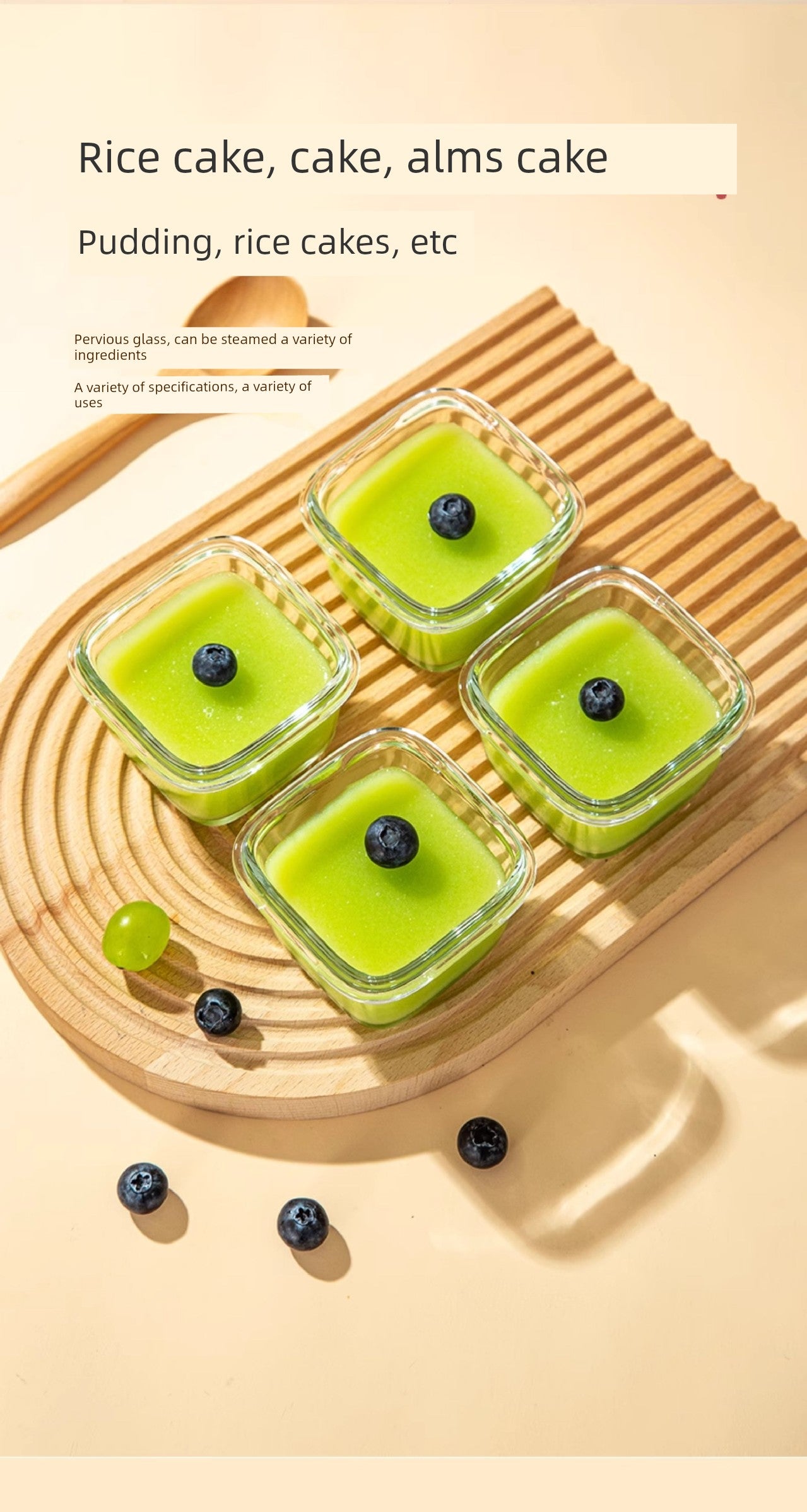 Mold Oven Baking at Home Glass Steamed Sponge Cake