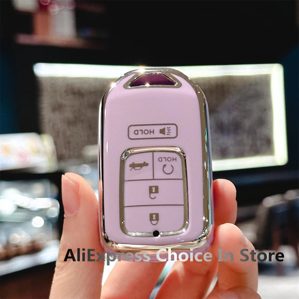 Soft TPU Key Fob Cover for Honda Accord Civic Cr-V Hr-V Fit Odyssey Jed Crosstour Crider Car Accessories