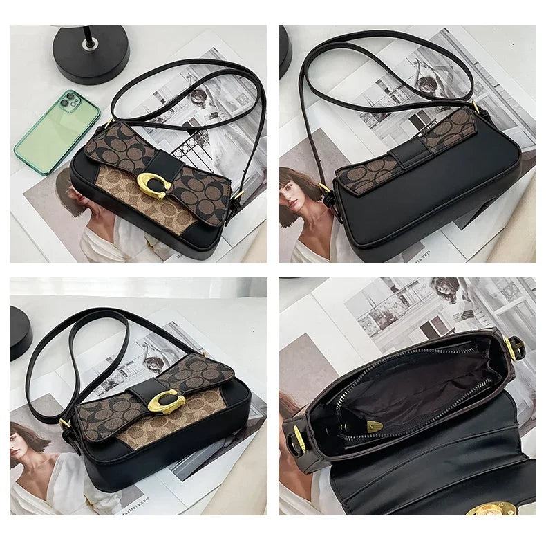 Graceful Retro Diaper Bag Women's Bag Airport Lounge Wait Exquisite Stylish Glamorous Timeless Versatile Practical Organized