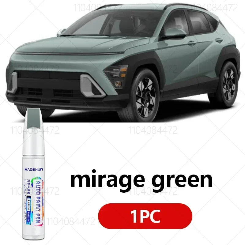 For Hyundai Kona 2017-2025 OS SX2 Paint Repair Pen Touch Up Scratch Remover DIY Auto Accessories Black White  Blue Gray Red Grey
