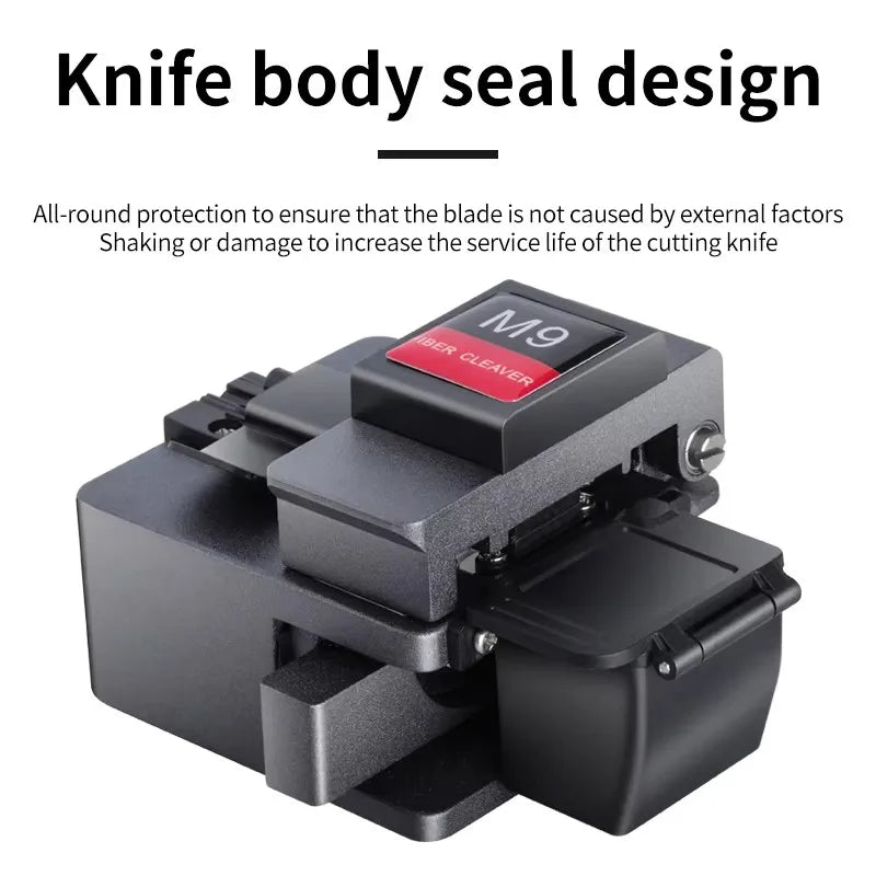 Fiber cleaver M9 Cable Cutting Knife FTTT Fiber Optic Knife Tools cutter High Precision Cleavers 16 surface blade