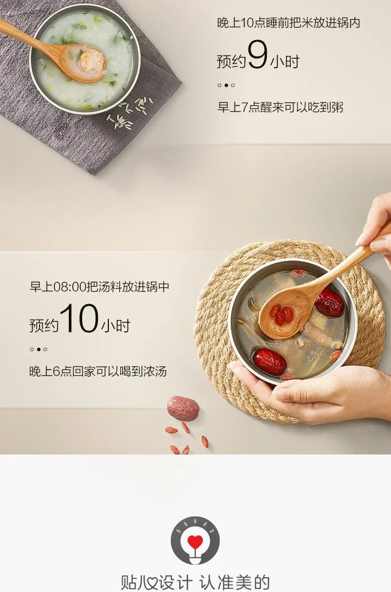 Midea household large-capacity intelligent high-pressure rice cooker multi-function electric pressure cooker