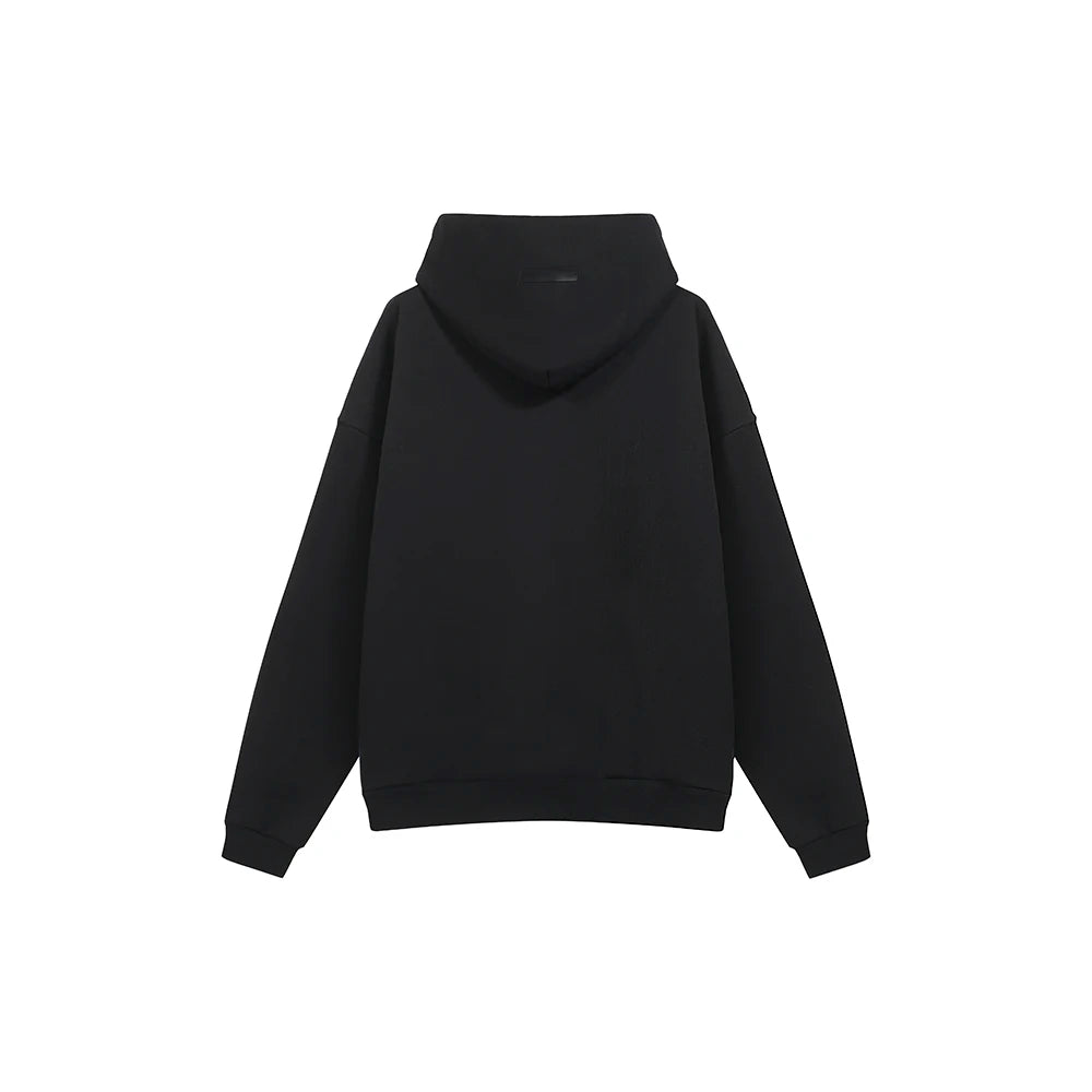Best Version Trend Brand Double Line Letter Print Hoodies Men Women's Streetwear Fleece Sweatshirts Hooded Pullover Hoodies