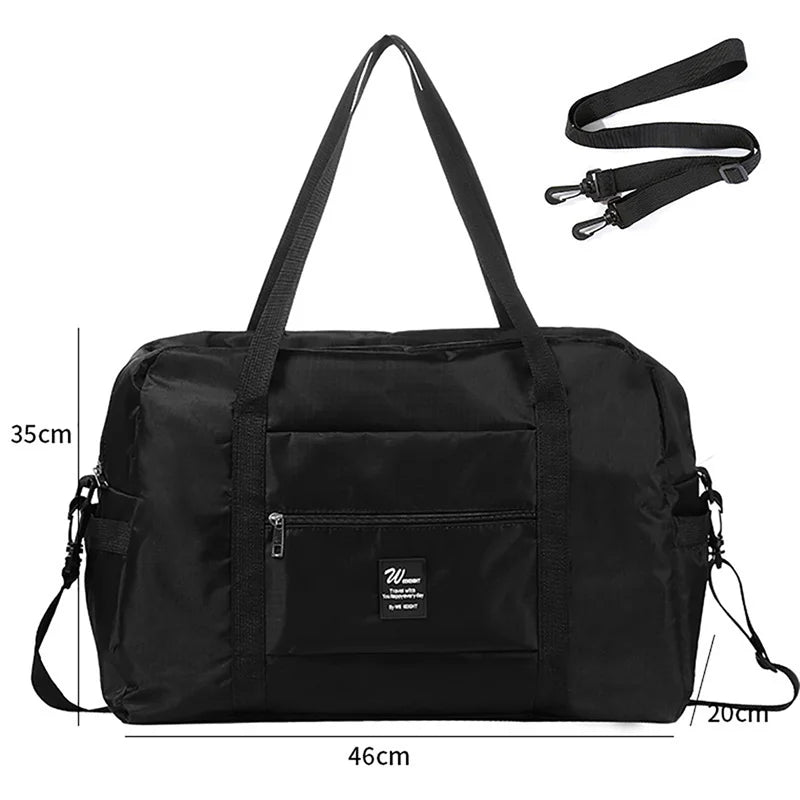 Travel Luggage Handbag Large Capacity Multifunctional Adjustable Lightweight Business Trips Short Distance Clothing Storage Bag