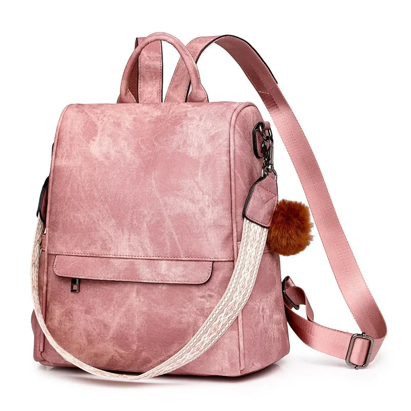 Womens Purse pu Leather Backpack Purse for Women Fashion Backpack Ladies Designer Ladies Shoulder Bags for Travel College Work