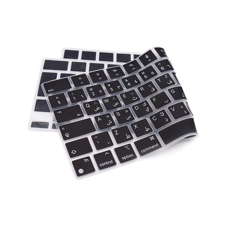 Persian Arab Arabic Letter Keyboard Cover Skin for MacBook Air 13 M2 A2681 2023 Pro 14 16  A2442 A2485 A2779 Pro16 A2780 2022
