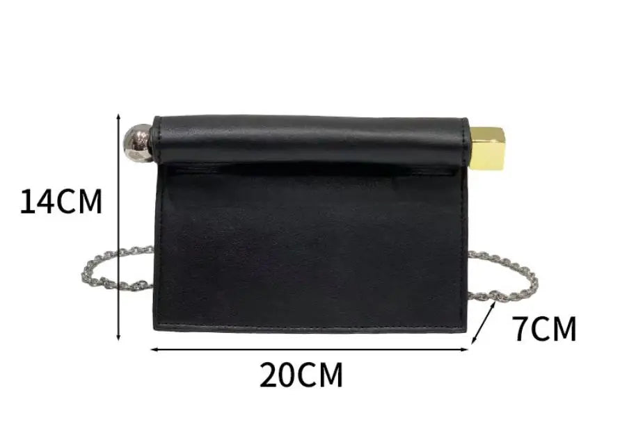 Luxury Designer Big Handbag for Women New Fashion Take-out Clutch with Metal Dreses Purses Prom Bag for Ladies Crossbody Bag