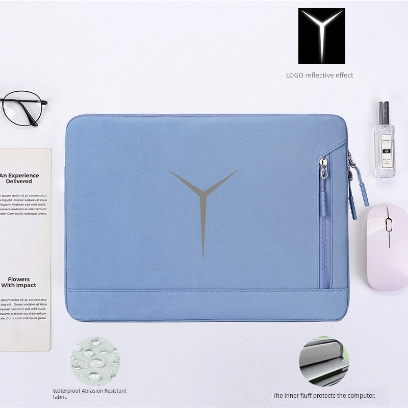 Gaming Notebook Applicable to Lenovo Saver R9000p Laptop Bag Liner Bag 2023 Y9000/7000x/K Waterproof Bubble Wrap Fleece-lined Protective Case 15.6-Inch Drop-Resistant