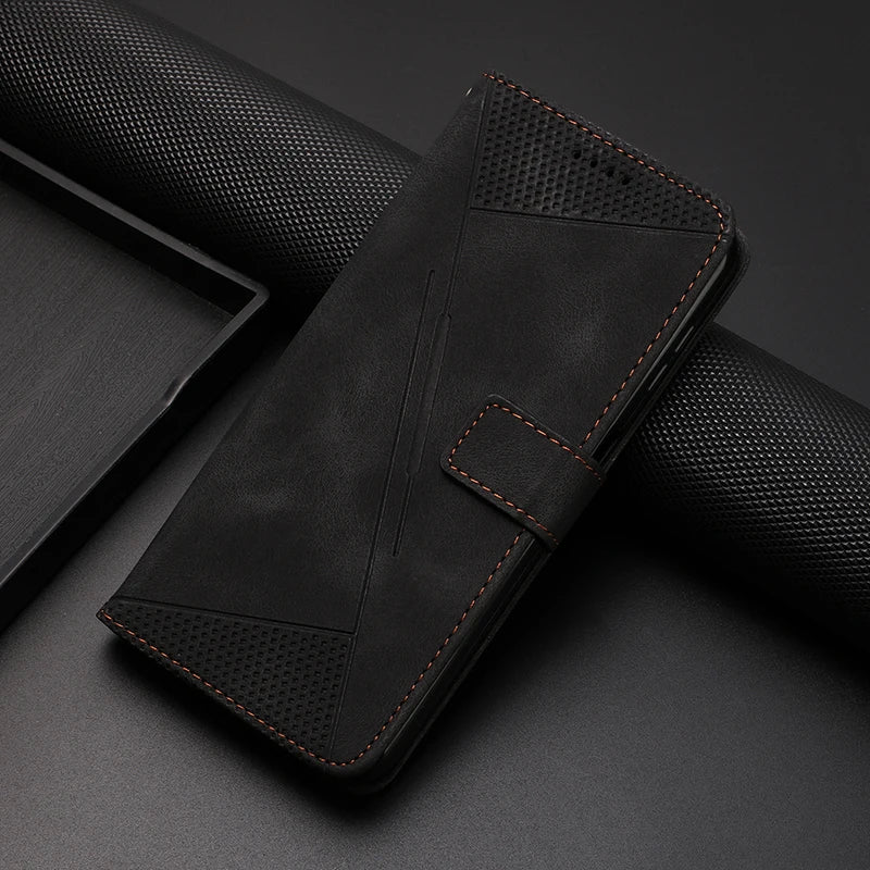 Stand Flip Wallet Case for Xiaomi Redmi 14C 13C 13R 12C 12 13 4G 5G 10 2022 11a 10C 10A 9C 9A 8A 7 8 6A Leather Protect Cover