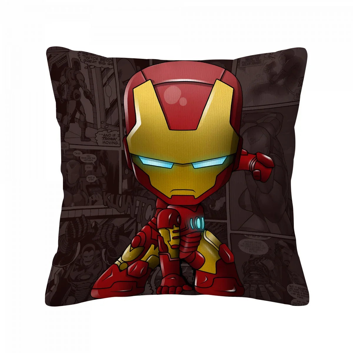 Iron Man Cushion Covers  Cushions Cover for Sofa Home Decorations Anime Interior Decoration Decorative Pillowcase Pillow