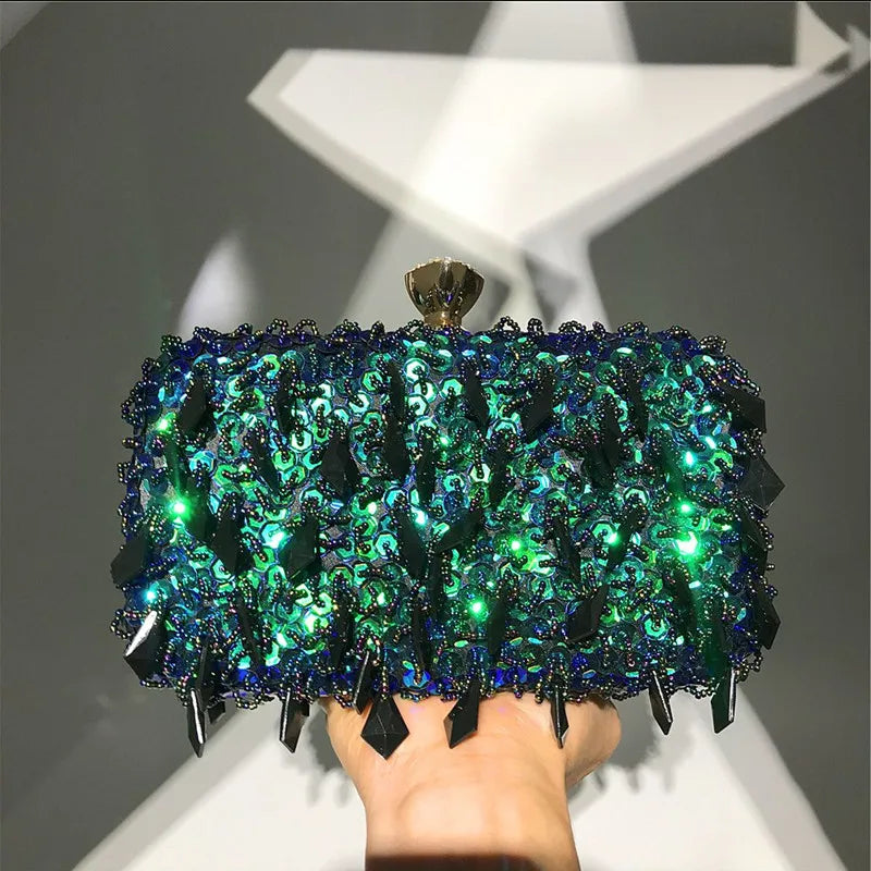 Crossbody Bags for Women 2023 Luxury Designer Fashion Party Handbags Trend Chain Cluth Sac De Luxe Femme Wedding Bags
