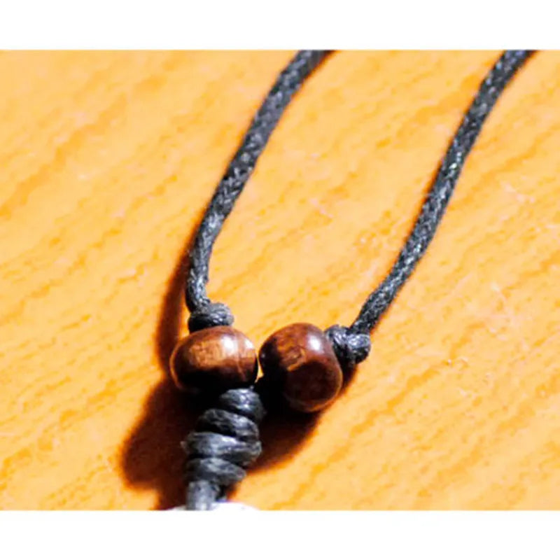 COOL Black 12PCS Imitation Yak Bone Carved Sea Turtles Pendants Necklaces For Men Women's Jewelry