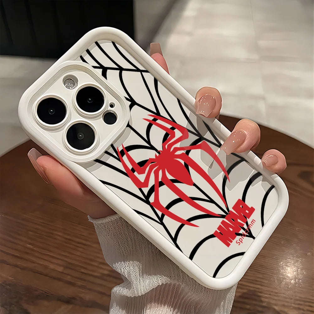 Anime Spiders-man Phone Case for Oppo Realme 16 15T C71 C75 C65 C63 C67 C55 C53 C35 C33 15 14 13 12 11 GT6 GT3 Pro 4G 5G Cover