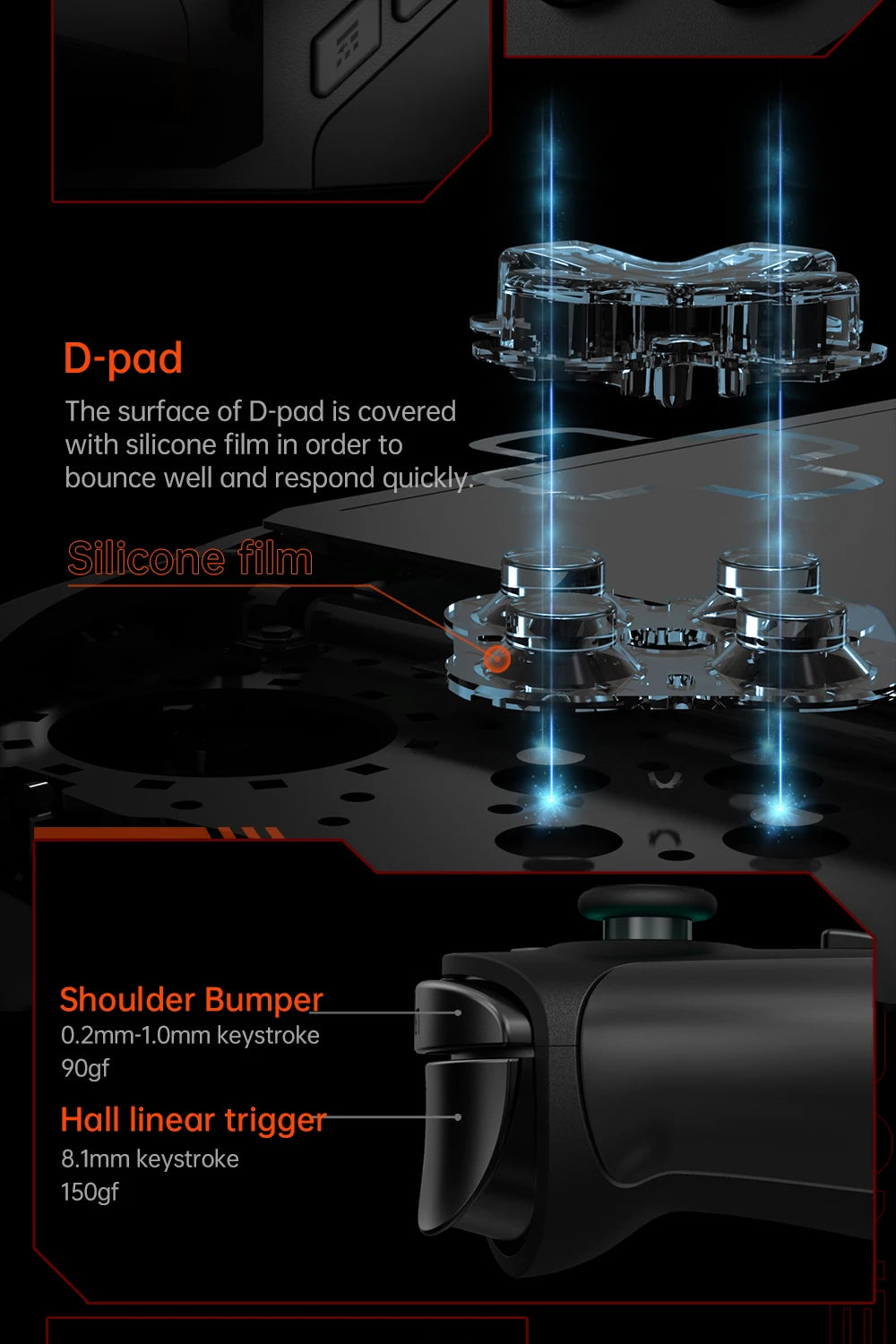 OneXPlayer OneXFly F1 Pro AMD AI 9 HX 365 370 OLED 144Hz Screen Gaming Handheld Console 3A Gamepad 7” PC Game Computer Laptop