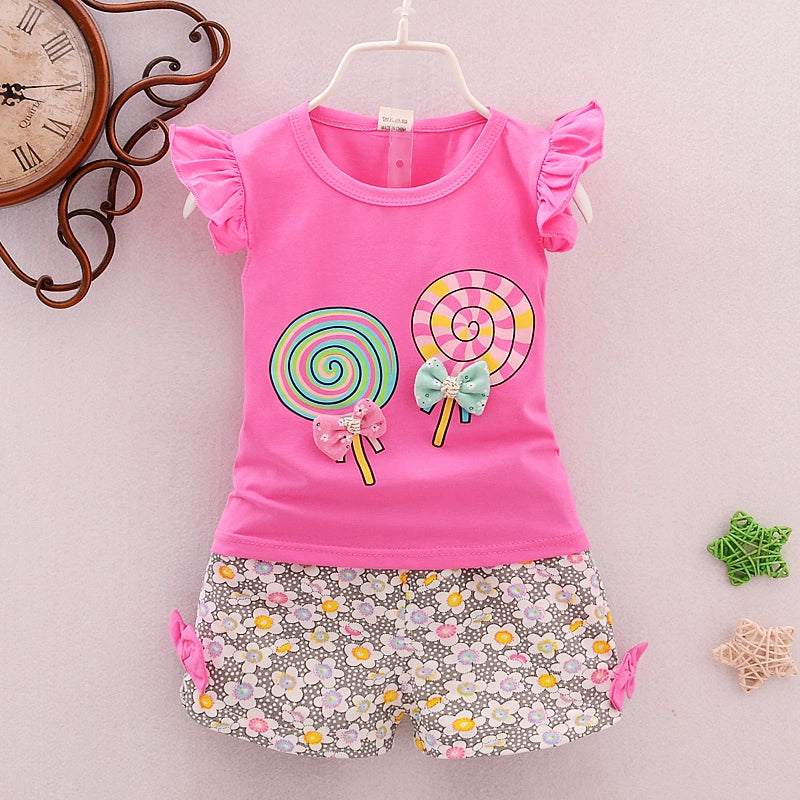 One-Year-Old Vest Little Girl Summer Pure Cotton Children's Clothing