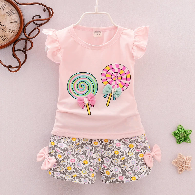One-Year-Old Vest Little Girl Summer Pure Cotton Children's Clothing