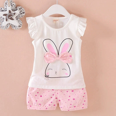 One-Year-Old Vest Little Girl Summer Pure Cotton Children's Clothing