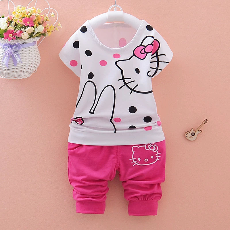One-Year-Old Vest Little Girl Summer Pure Cotton Children's Clothing